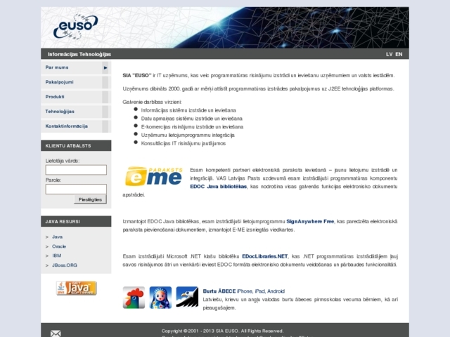 Euso, SIA
