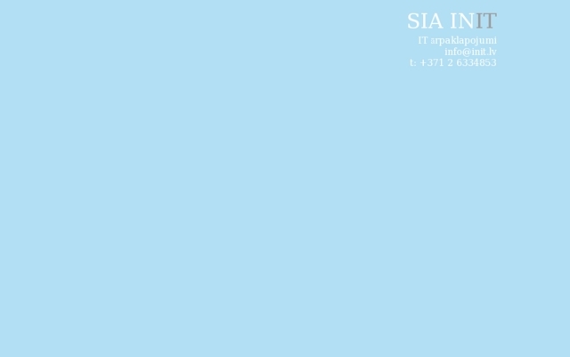 Init, SIA