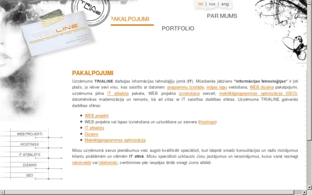 Trialine, SIA